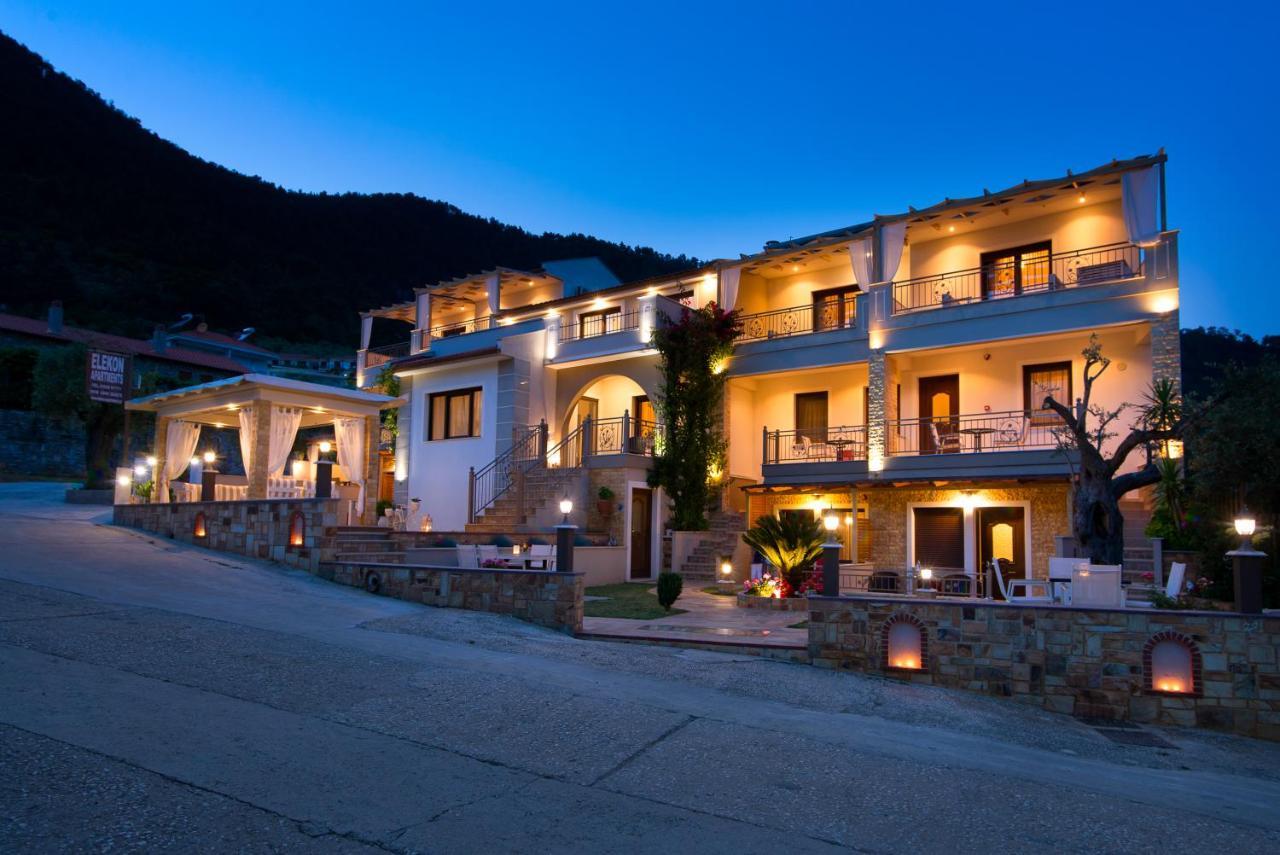 Elekon Apartments Chrysi Ammoudia Exterior foto